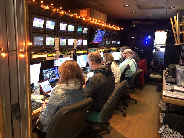 Crew at work